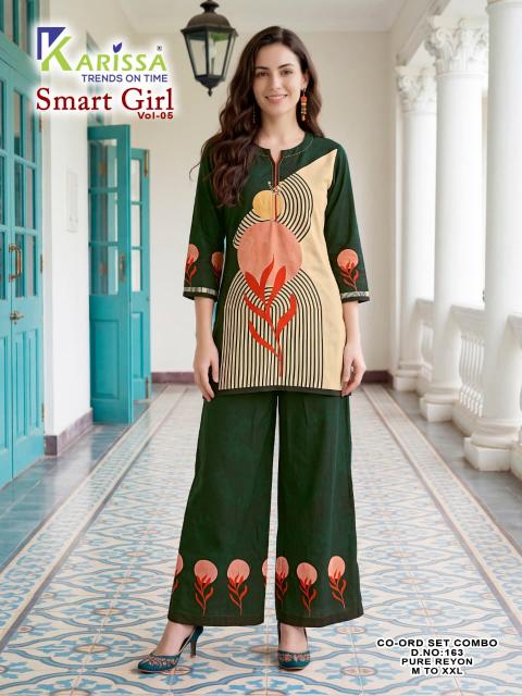 Karissa smart girl vol-5 d.no 163 coord set wholesale clothing website